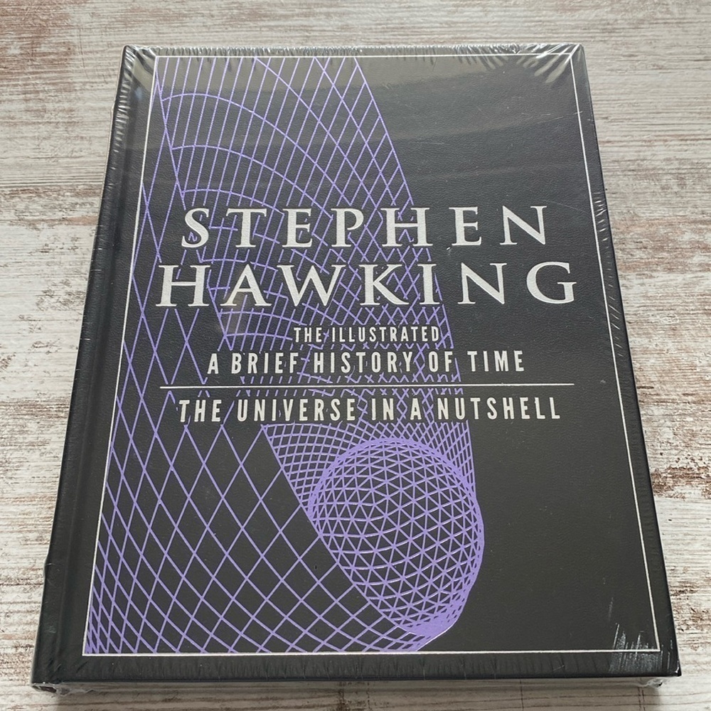 Stephen Hawking Deluxe Hardcover 2-in-1: Illustrated Brief History & Universe